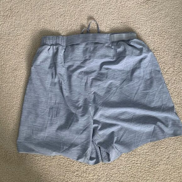 Men's Lululemon Gray Athletic Shorts - Picture 2 of 5